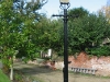 Victorian town gas lamp standard