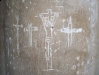 St Peter's church - pilgrims marks